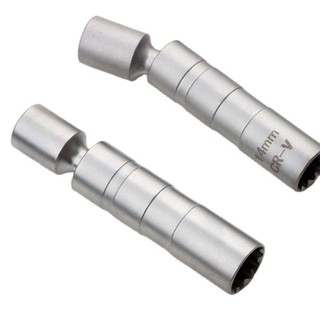 Cờ lê bugi 12 góc Đa năng Khớp tường mỏng linh hoạt 3 / 8 Bugi tay áo