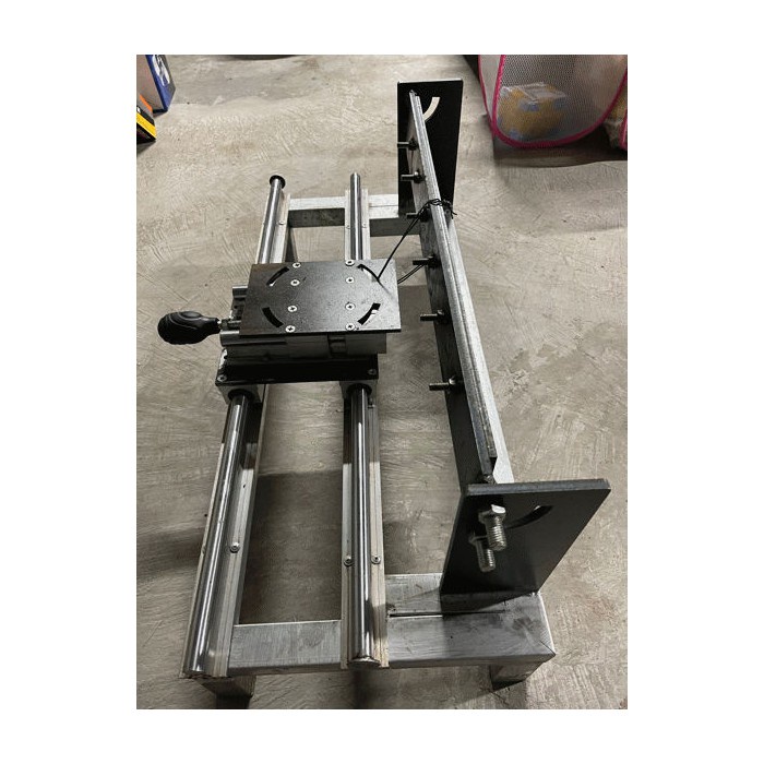 Khung đẩy tay gắn máy mài lưỡi bào 650mm