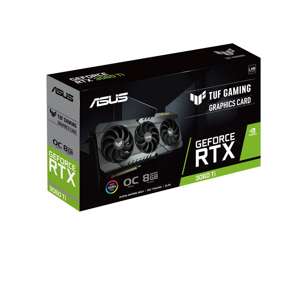 VGA ASUS TUF Gaming GeForce RTX 3060 Ti OC V2 8GB GDDR6