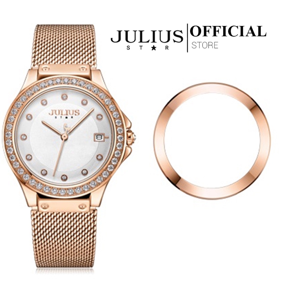  Đồng hồ nữ Julius Star JS-040 kính sapphire