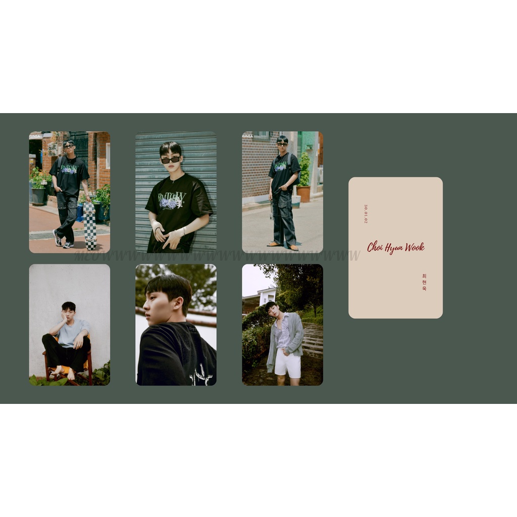 Card bo góc Choi Hyun Wook