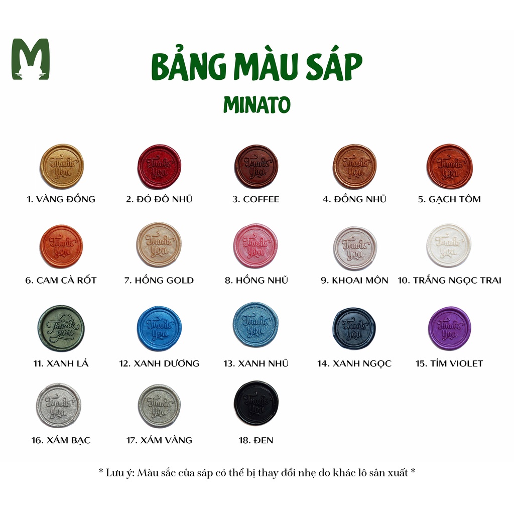 COMBO 100 SÁP CÂY NIÊM PHONG - WAX SEAL