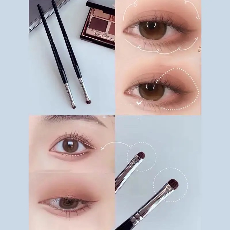 Set 4 cọ chi tiết cho mắt vẽ bọng, di tan, nhấn, kẻ eyeliner, che khuyết điểm…