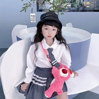 Túi Đeo Chéo Gấu Dâu Cute
