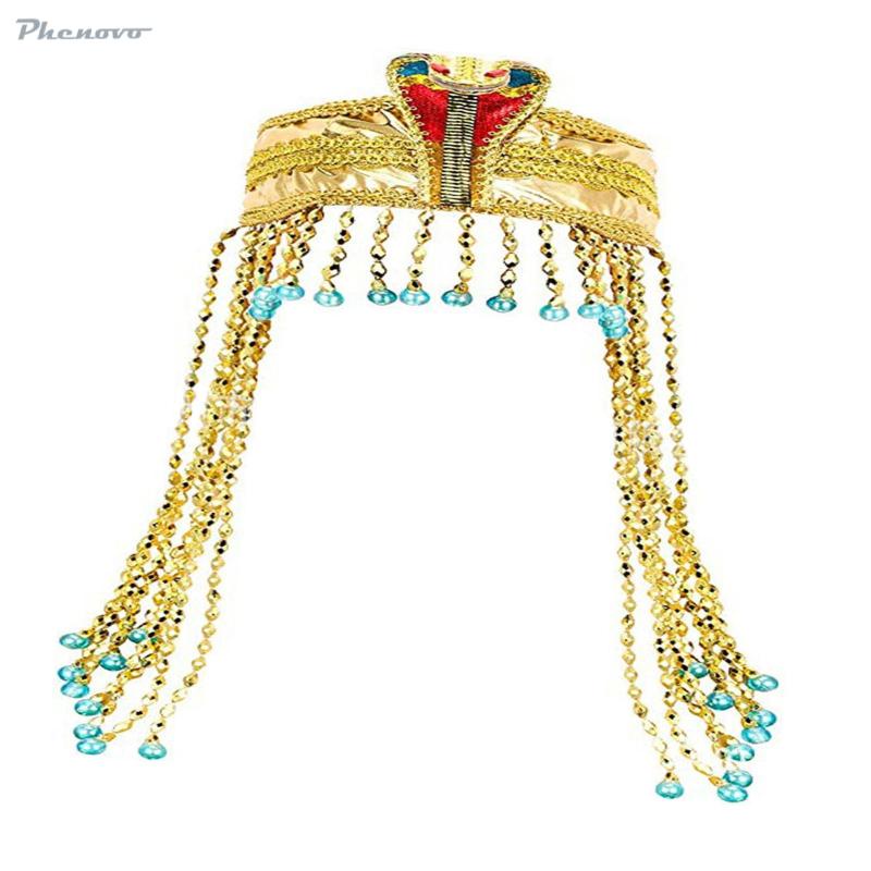 Băng Đô Cài Tóc Hình Rắn Phong Cách Nữ Hoàng Cổ Điển Thời Trang Dùng Hóa Trang Halloween