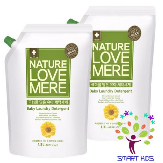 Nước xả Nature Love Mere hương Hoa cúc chai 1.8L/ túi 1.3L