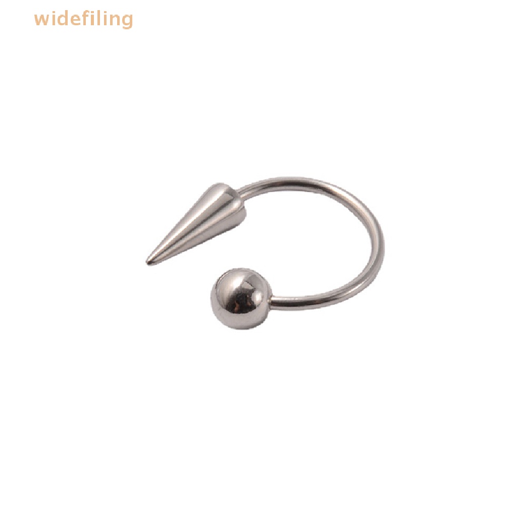 Khuyên Xỏ Mũi / Môi Bằng Thép Không Gỉ Phong Cách Gothic Thời Trang