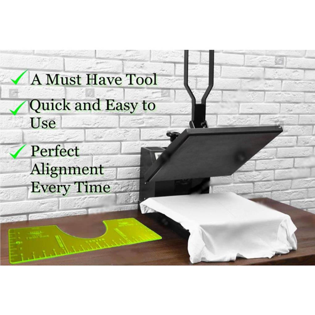 Thước Đo Hướng Dẫn Hướng Dẫn Màu Huỳnh Quang Chuyên Dụng Dành Cho Cắt Vải / Áo Thun