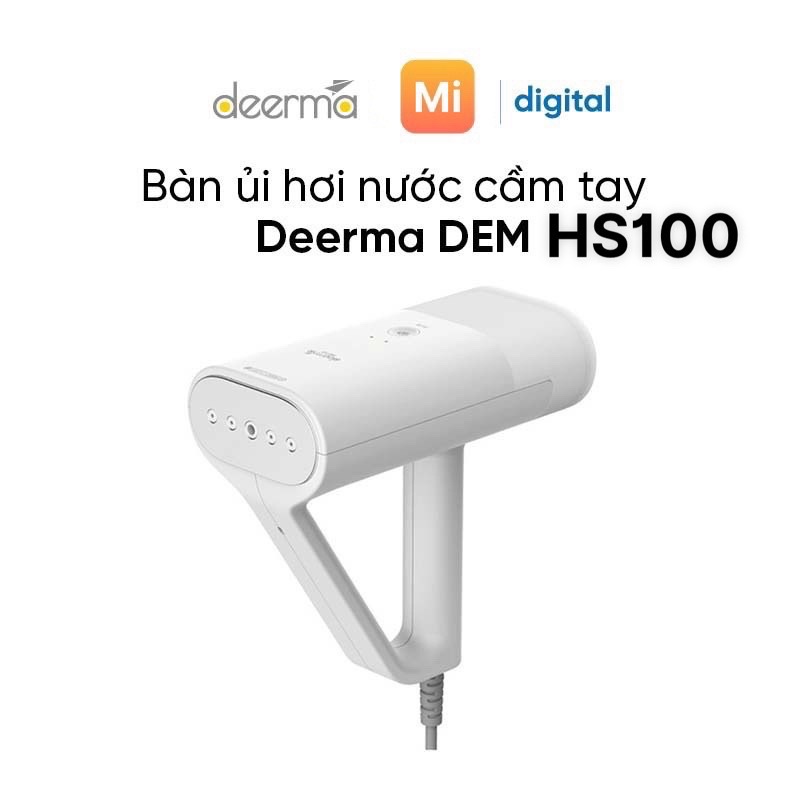 Bàn Ủi Hơi Nước Cầm Tay Xiaomi Deerma HS100 Hàng Nhập Khẩu Chính Hãng