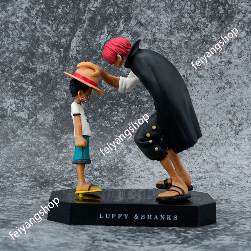 Mô Hình Nhân Vật Luffy Shanks Trong Phim Hoạt Hình One Piece Độc Đáo