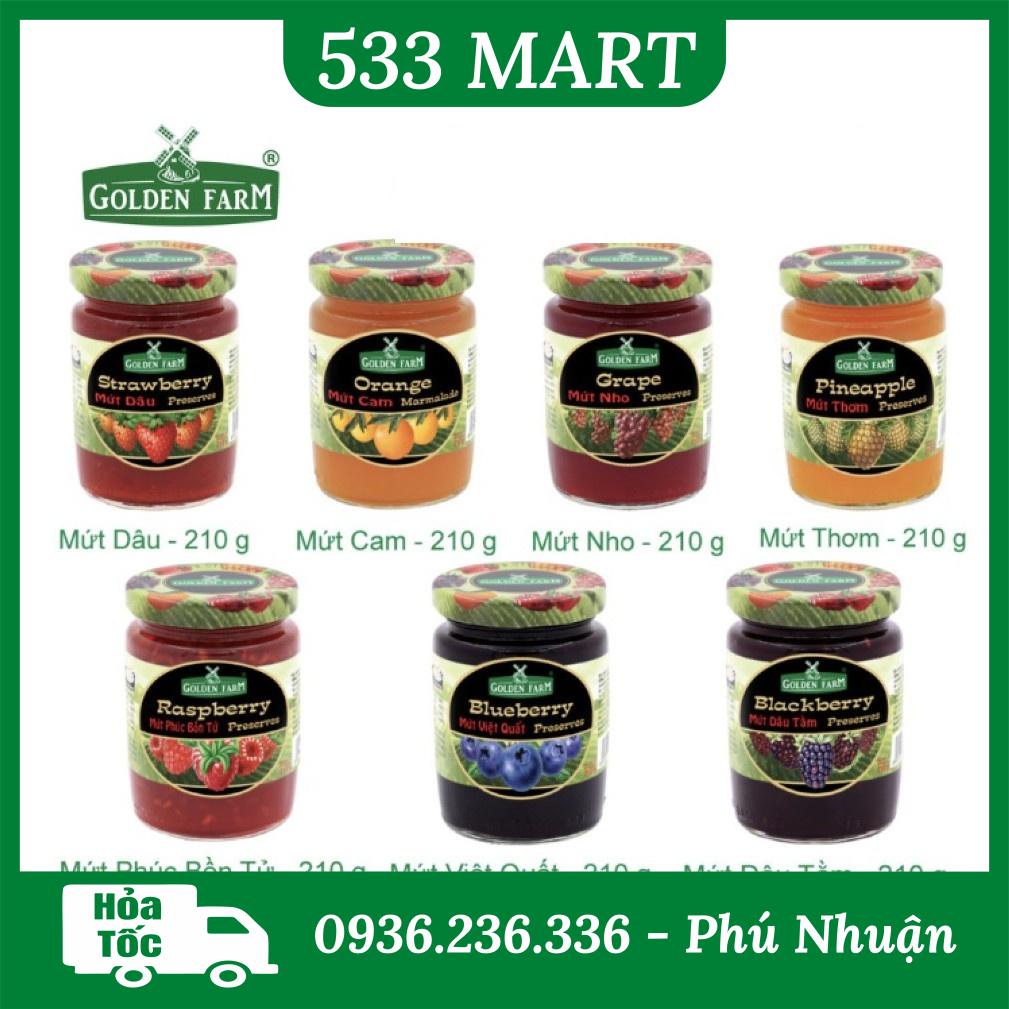 Mứt Golden Farm 210g