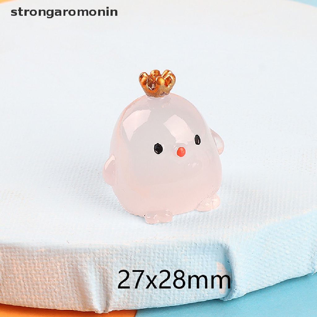Tượng Gà Và Vương Miện Phát Sáng Trang Trí Không Gian