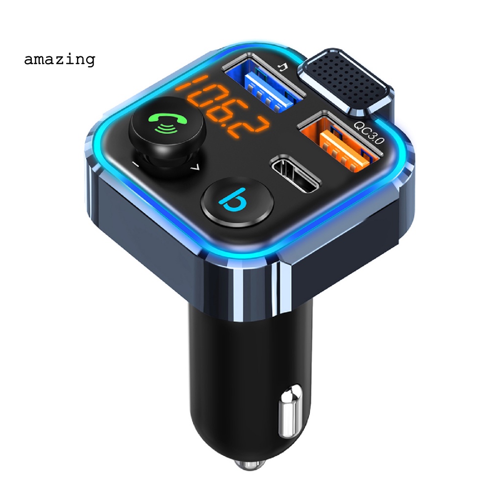 Máy Phát Nhạc BT23 FM Bluetooth 5.0 Thông Minh Có Thể Điều Chỉnh Cho Xe Hơi / Xe Tải