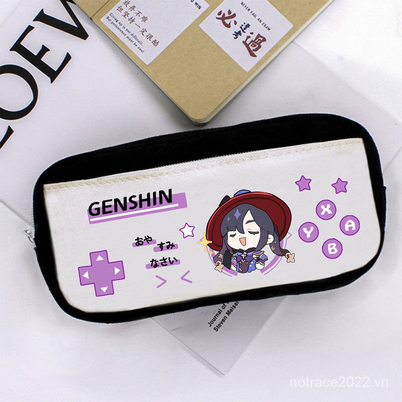 ★Genshin Impact★Túi Đựng Bút Chì Cỡ Lớn 56 In Họa Tiết Hoạt Hình Anime Dễ Thương Cho Học Sinh Tiểu Học