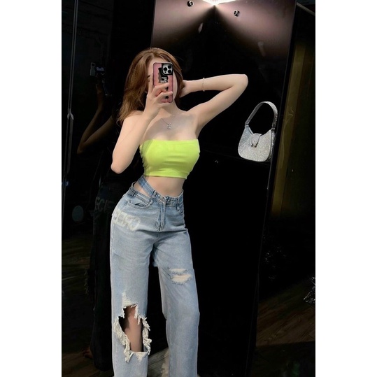 Áo quây không dây chất cotton siêu co dãn ôm body sexy tập nhảy ,gym ,đi biển | BigBuy360 - bigbuy360.vn