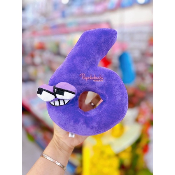 Gấu Bông Chữ Cái, Chữ Số Hot Hit Dễ Thương, Thú Bông Chữ Số Cho Bé