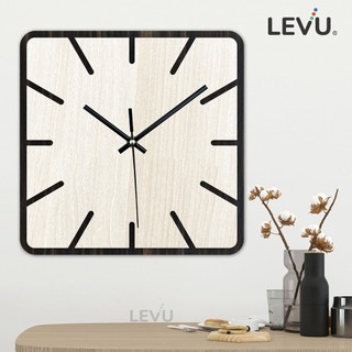 Đồng Hồ Treo Tường hình vuông LEVUDH06 vintage cổ điển