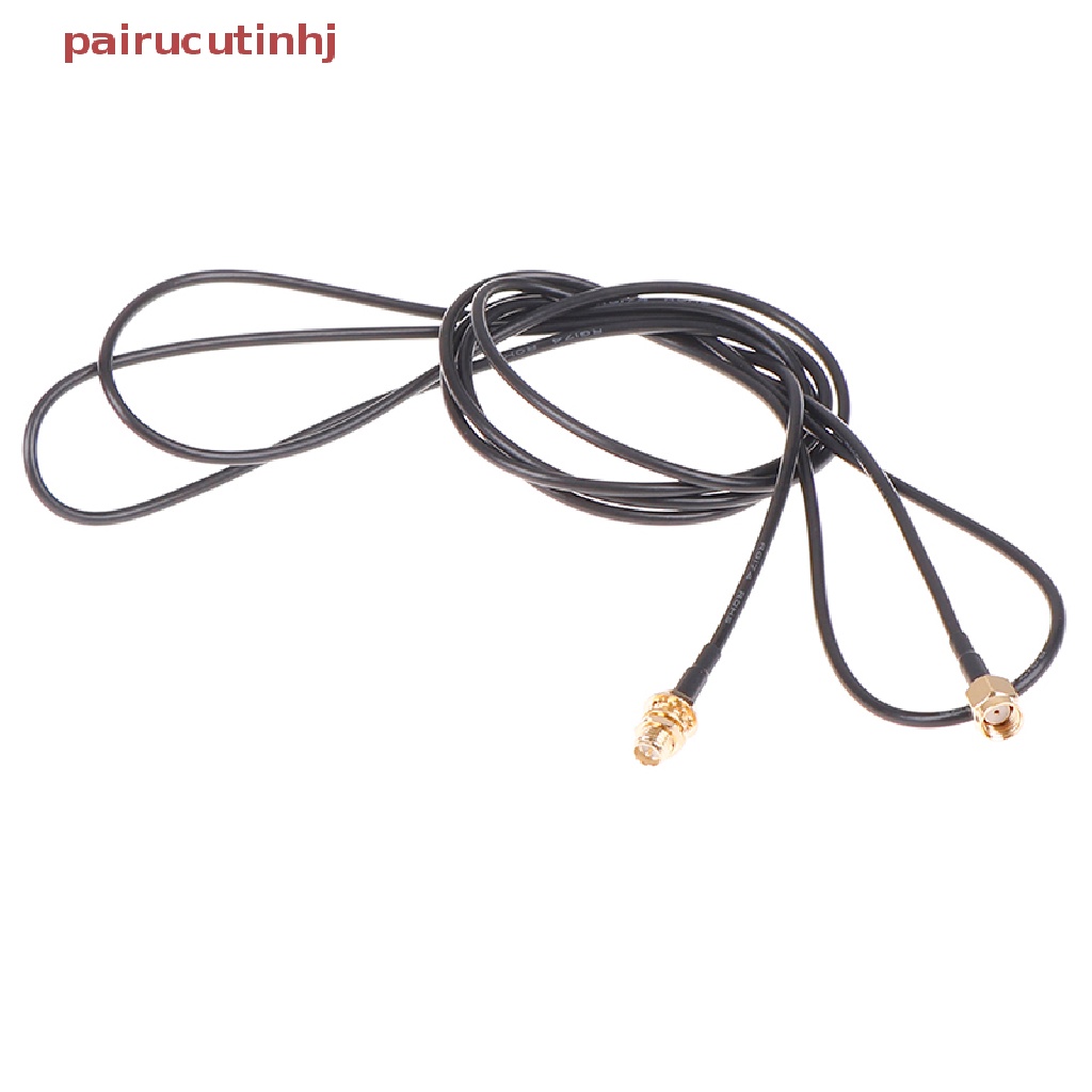 1 Cặp Dây Cáp Ăng Ten WiFi Nối Dài 1m RG174 RP-SMA