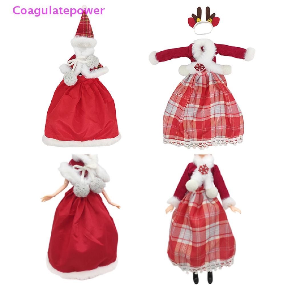 Set Đồ Giáng Sinh Thời Trang Cho Búp Bê 11 inch 30cm