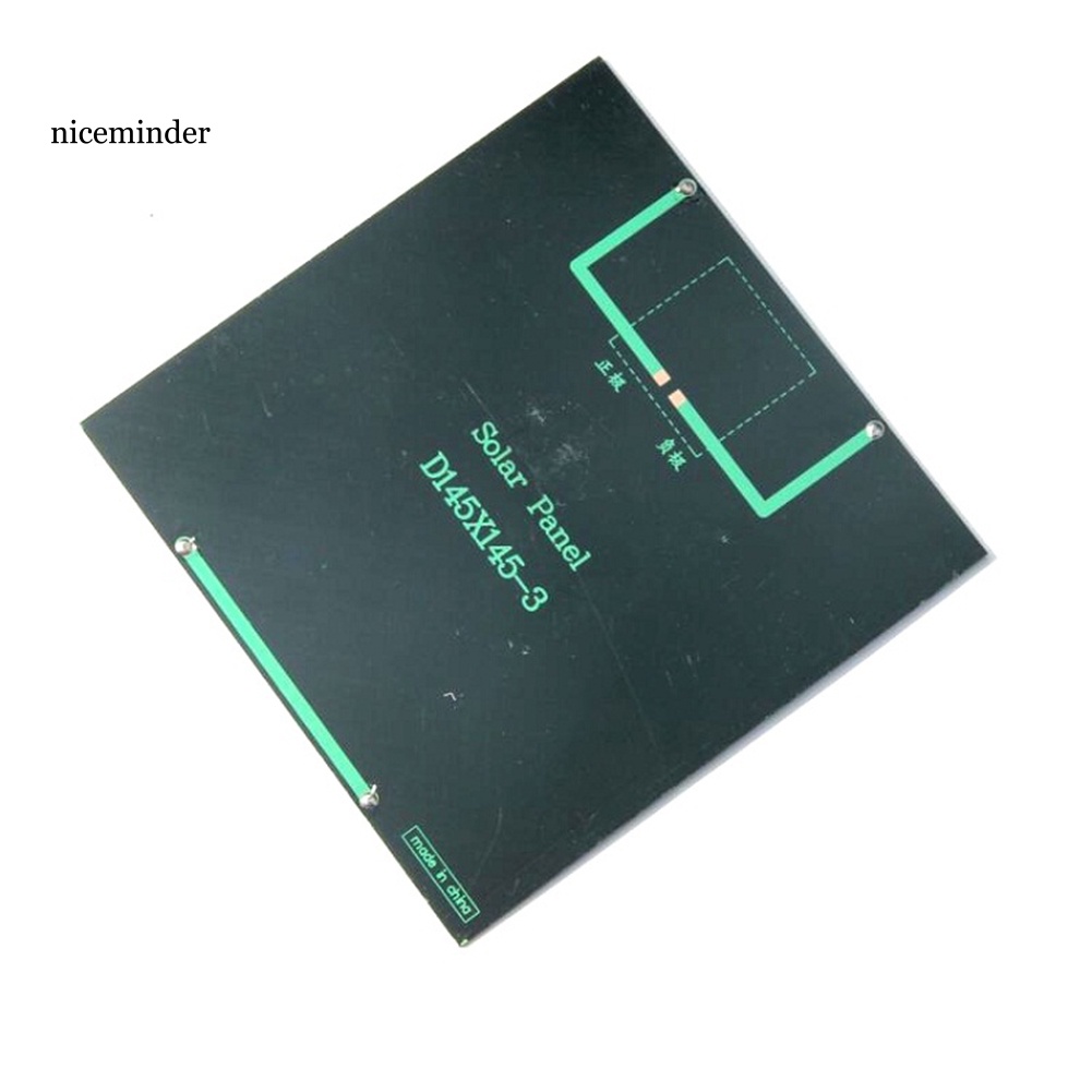 Tấm Pin Năng Lượng Mặt Trời Mini 3W 6V Polycrystalline Silicon Dành Cho Điện Thoại