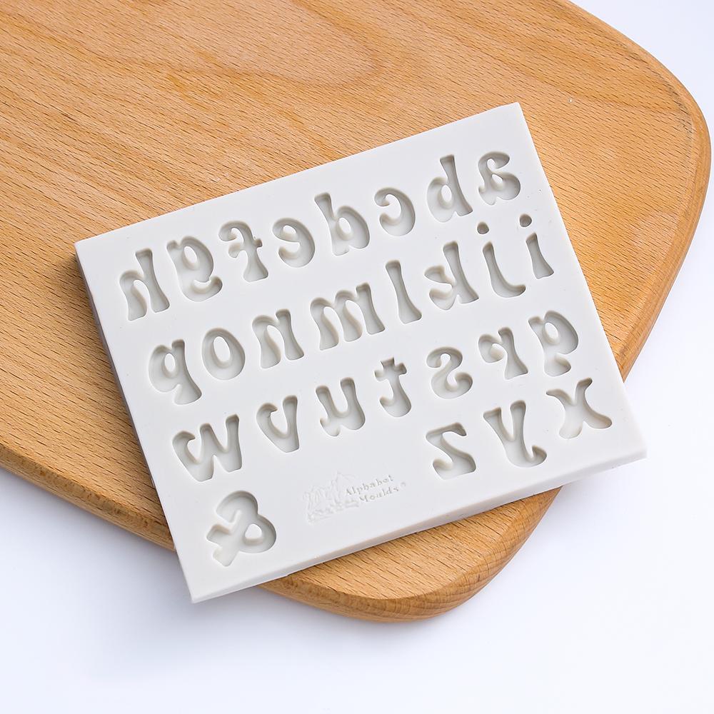 Bộ Khuôn Làm Bánh Hình Chữ Cái &amp; Số 3D