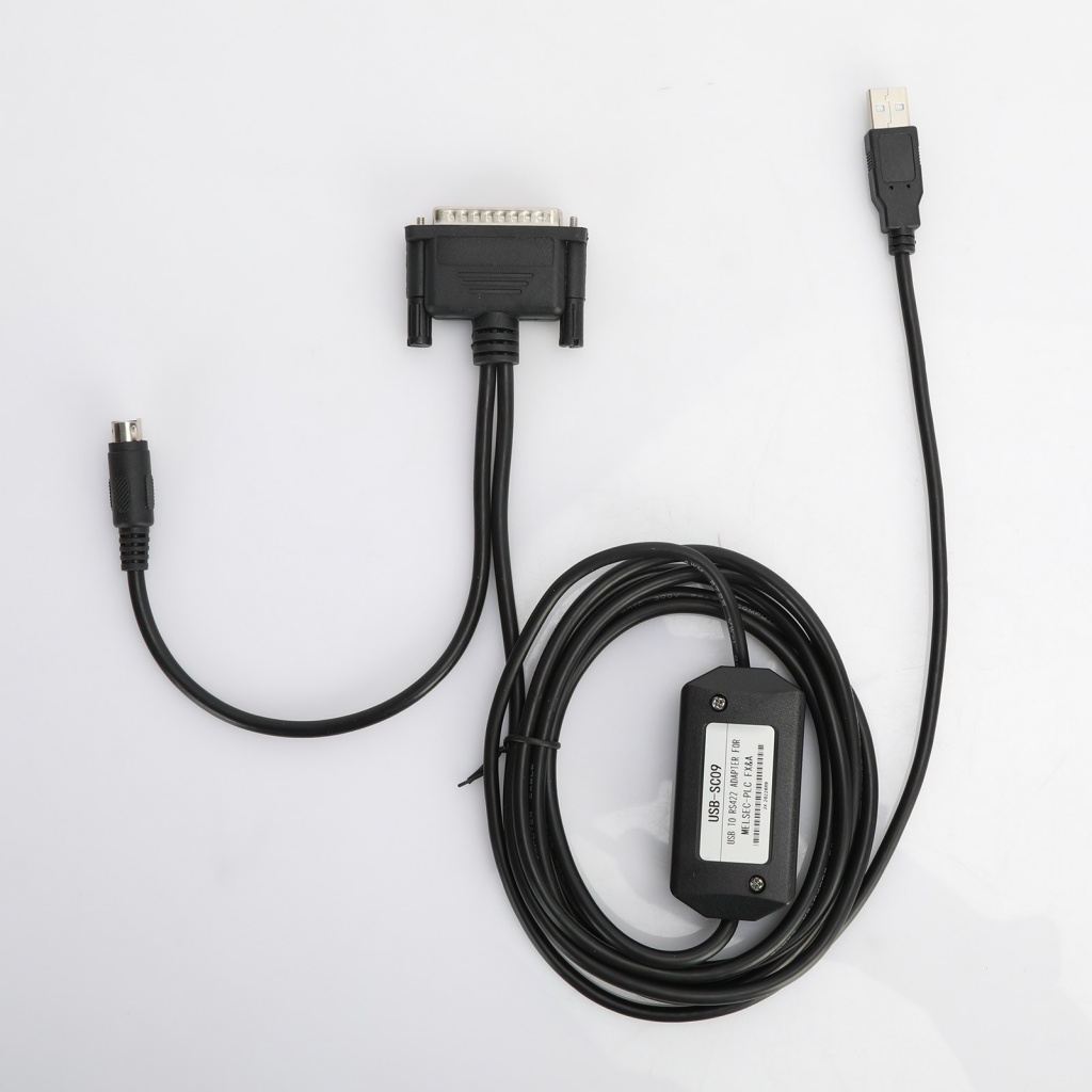 Cáp Lập Trình Cổng USB-SC09 Mạ Niken Cho FX2N 1S A00 A1S