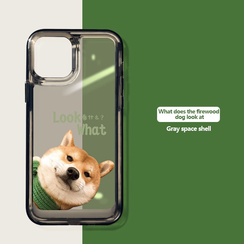 Ốp Điện Thoại DecoPhone Acrylic tpu acrylic Hình Cún Cho iphone 6 6s 7 8 plus x xs max se 11 12 13 14 15 pro max plus