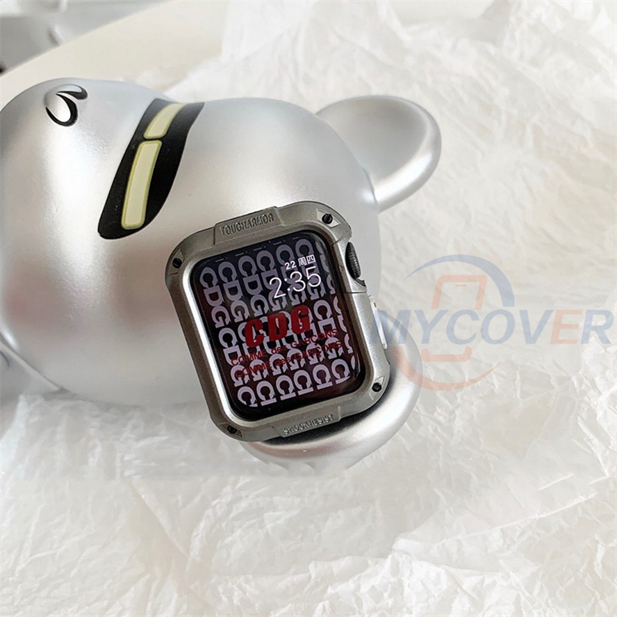 Ốp Bảo Vệ Bằng Silicone Dành Cho Đồng Hồ Thông Minh Series Ultra 8 7 6 SE 5 4 3 2 1 Size 49mm 45mm 41mm 44mm 40mm 42mm 38mm