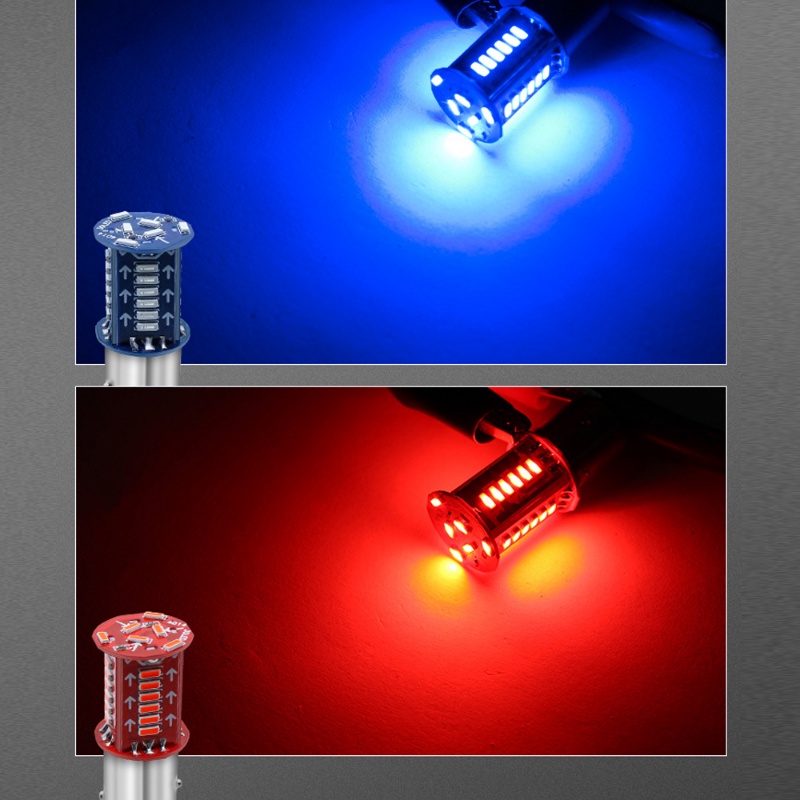 Đèn Phanh Xe Hơi / Xe Máy 1157 Bóng Led Cảnh Báo Va Chạm An Toàn