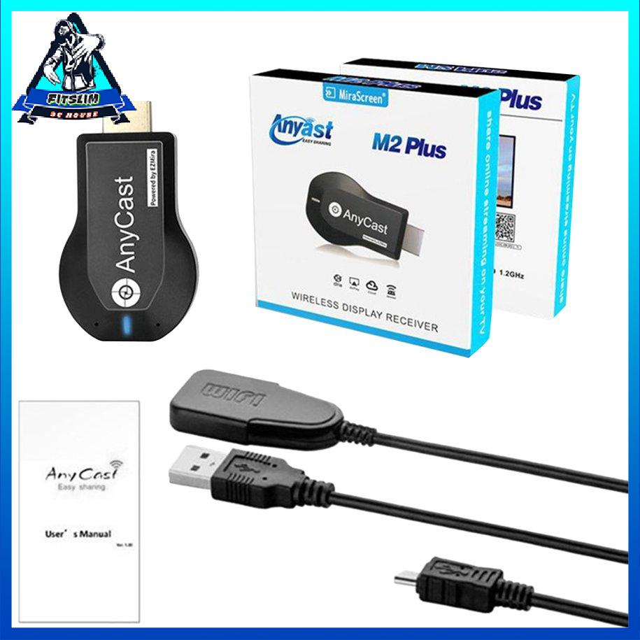 Tv Stick 1080P Màn hình Wifi không dây Bộ thu Dongle cho Anycast M2 Plus [S/24]