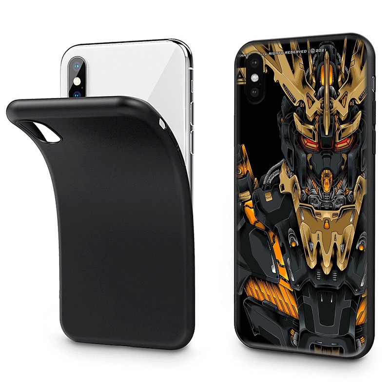 Ốp Điện Thoại Mềm Họa Tiết Gundam Cho iPhone 5 5s SE 6 6s