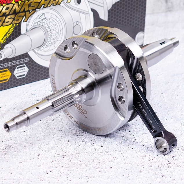 Dên FASSTEK RACING +4.65  tay 102 cho Exciter 135 CÔN TỰ ĐỘNG