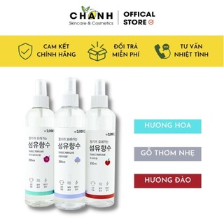 Xịt thơm quần áo Fabric Perfume Hàn Quốc hương thơm tự nhiên 250ml