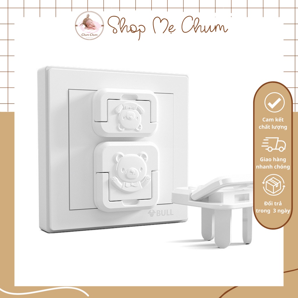 Bịt Ổ Điện Cao Cấp Giữ An Toàn Cho Bé