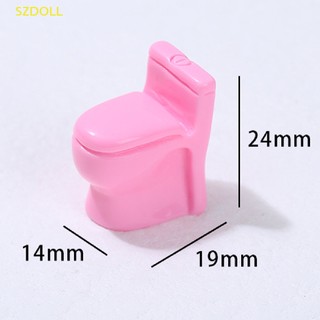 Mô Hình toilet mini Nhiều Màu Sắc Trang Trí Nhà Búp Bê