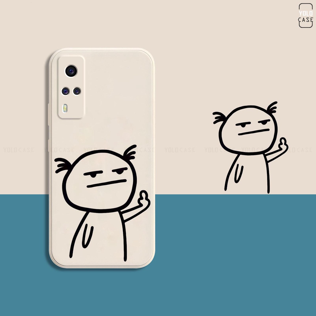 Ốp lưng Vivo Y51 2020 / Y51A / Y53s / Y31 2021 in hình boy và girl DONT CARE
