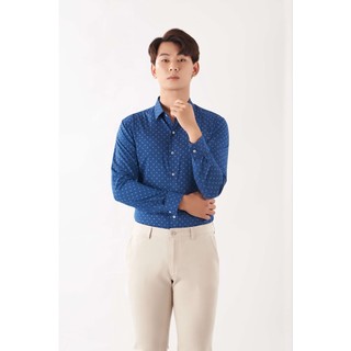 Áo sơ mi nam GENEROS 010122410MF AH221 áo sơ mi công sở ít nhăn siêu bền lịch lãm đứng form