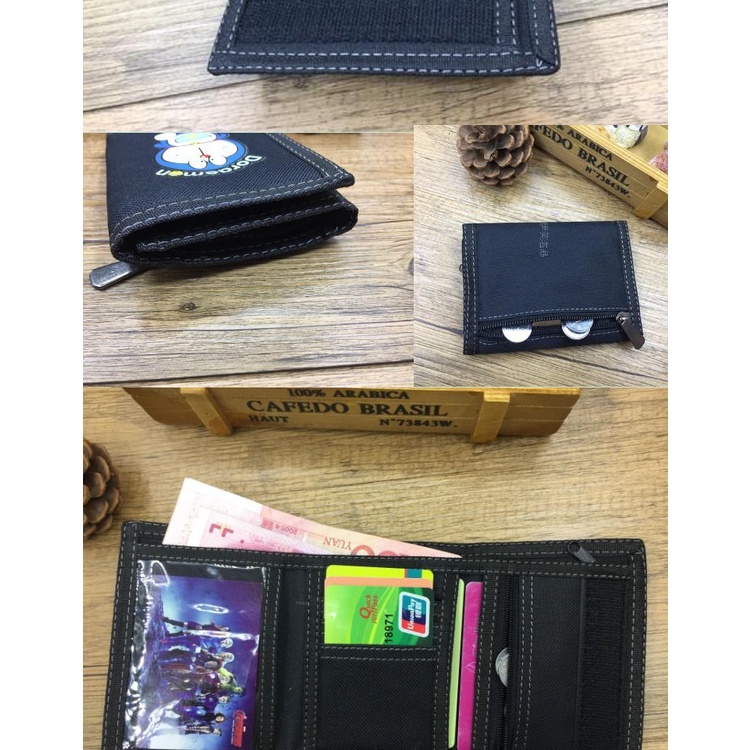 Ví Ngắn Bằng Vải Siêu Mỏng Thiết Kế Độc Đáo Thời Trang Cho Nam Và Nữ