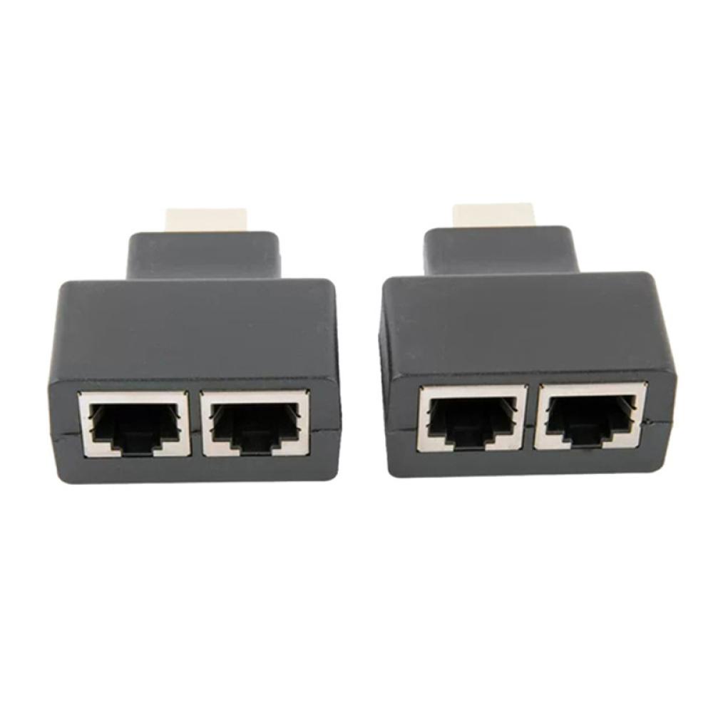 Thiết Bị Chuyển Đổi Tín Hiệu HDMI 1080P Cat5e Cat 6 Ethernet RJ45 Lan 3D TX RX 30M E3Q4 Chuyên Dụng