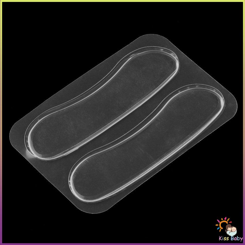 1 Đôi Miếng Lót Giày Chèn Thoải Mái Silicone Gel Đệm Gót Chân [N/17]
