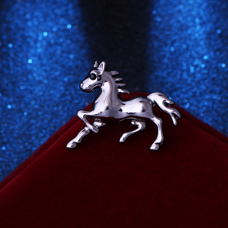 Ghim Cài Áo Hình Ngựa Con Xinh Xắn Dành Cho Nam Và Nữ