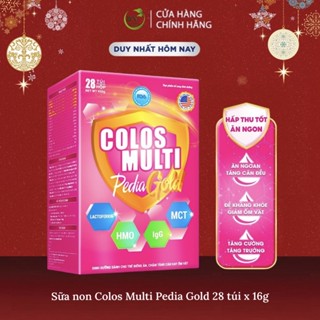 CHÍNH HÃNG-COLOS MULTI Sữa non Colosmulti Pedia Gold chuyên biệt cho trẻ