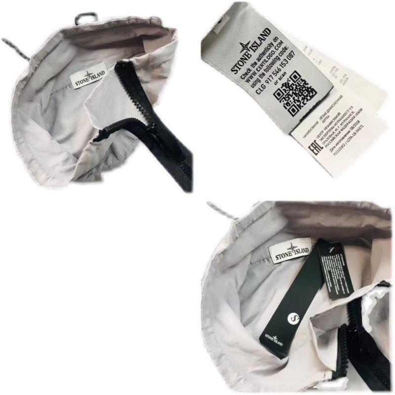 Hàng Có Sẵn Áo Khoác Đá S-XL Khóa Kéo Chéo Siêu Nhẹ Chống Gió Không Thấm Nước Màu Đen Xám jaket lelaki Thời Trang Mới Cho Nam