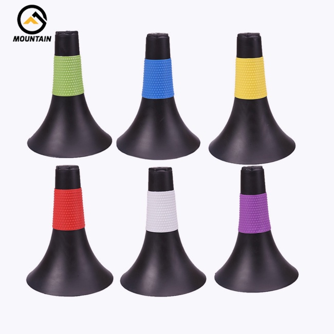 Set 6 Mũi Khoan Đánh Dấu Tốc Độ Bóng Rổ Đa Năng Hình Nón 23cm Gọn Nhẹ Hỗ Trợ Luyện Tập Đá Banh