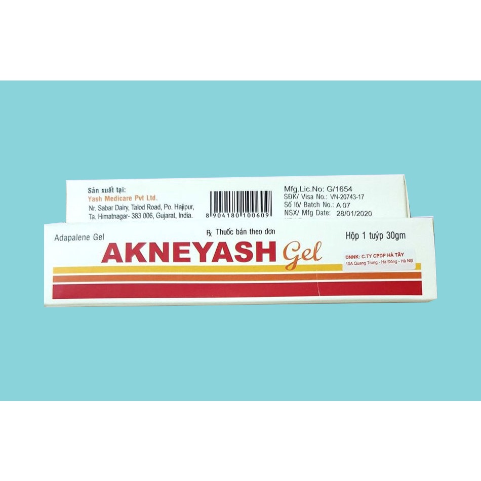 Akney Ash Gel ngừa mụn tuyp 30g
