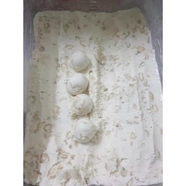 Hộp 500gr KEM NHÃN TƯƠI