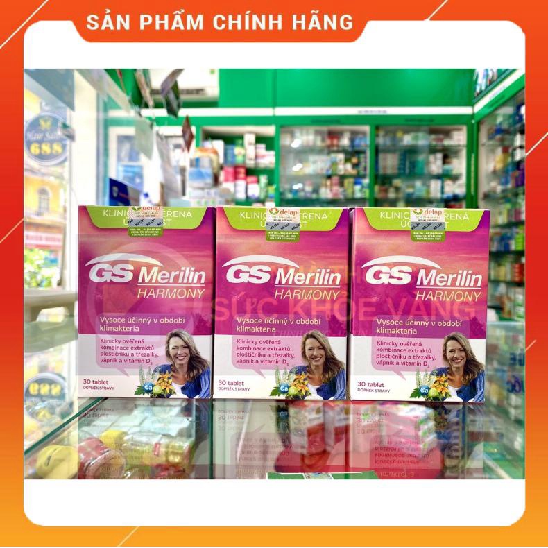✅ GS Merilin Harmony - Viên uống thời kỳ tiền mãn kinh, mãn kinh bốc hỏa