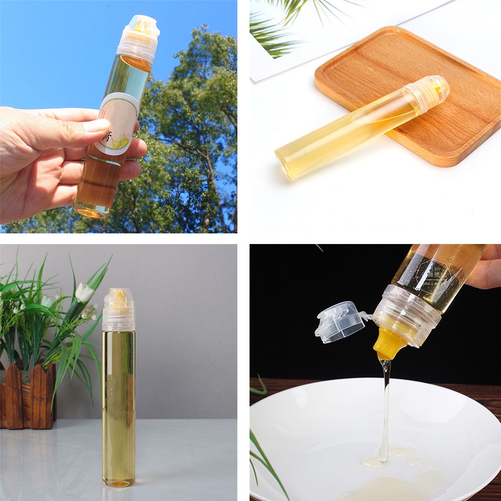 Set 5 Chai Nhựa Nắp Lật DIY Tiện Dụng