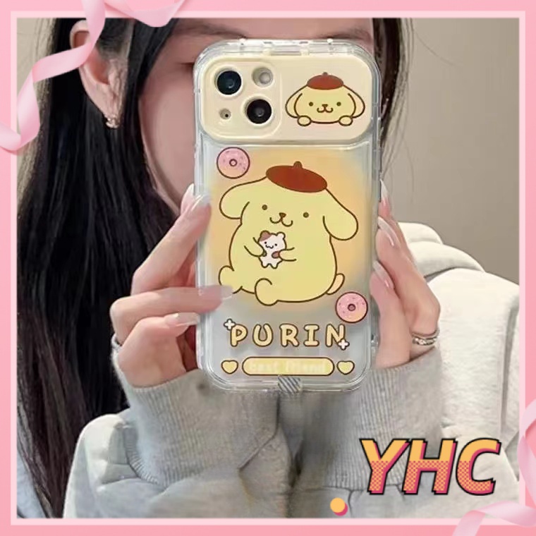 Ốp lưng phone Camera  bánh pudding dễ thương lật gương trang điểm iPhone 7 / 7plus / 8 / 8plus / X / xs / xsmax / 11 / 12 / 13 / 14 / Plus / pro / pro max-8005