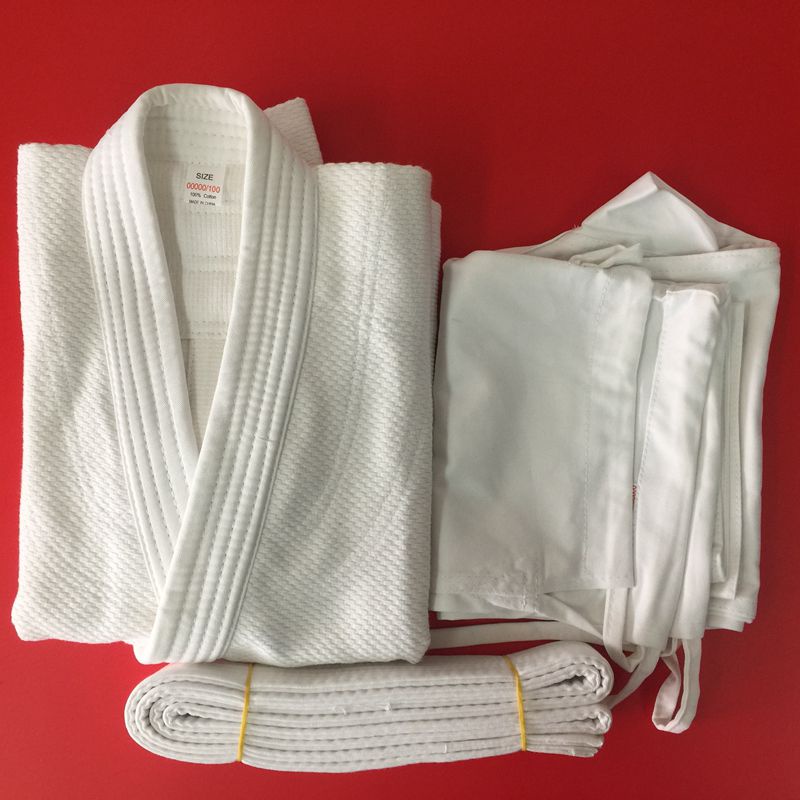 Judo Bộ Quần Áo Judo Bằng Cotton Nguyên Chất Tập Luyện Thi Đấu Judo Cho Người Lớn Và Trẻ Em